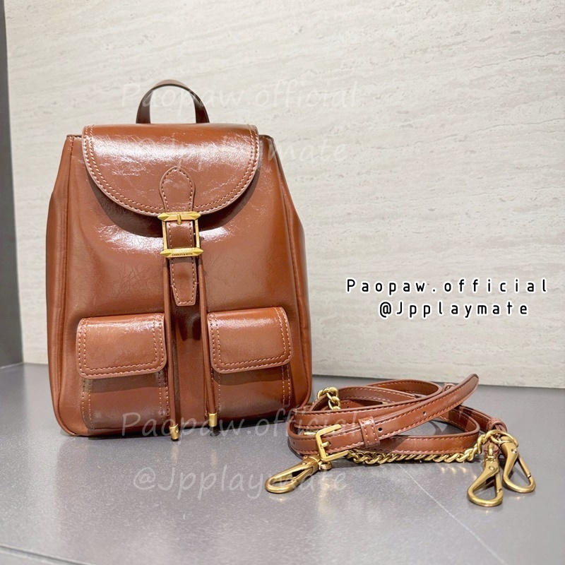 กระเป๋าเป้ Charles & keith รุ่น Bryna Backpack : CK2-60160240 แท้