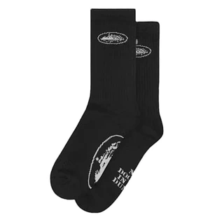 CORTEIZ BLACK ALCATRAZ SOCKS