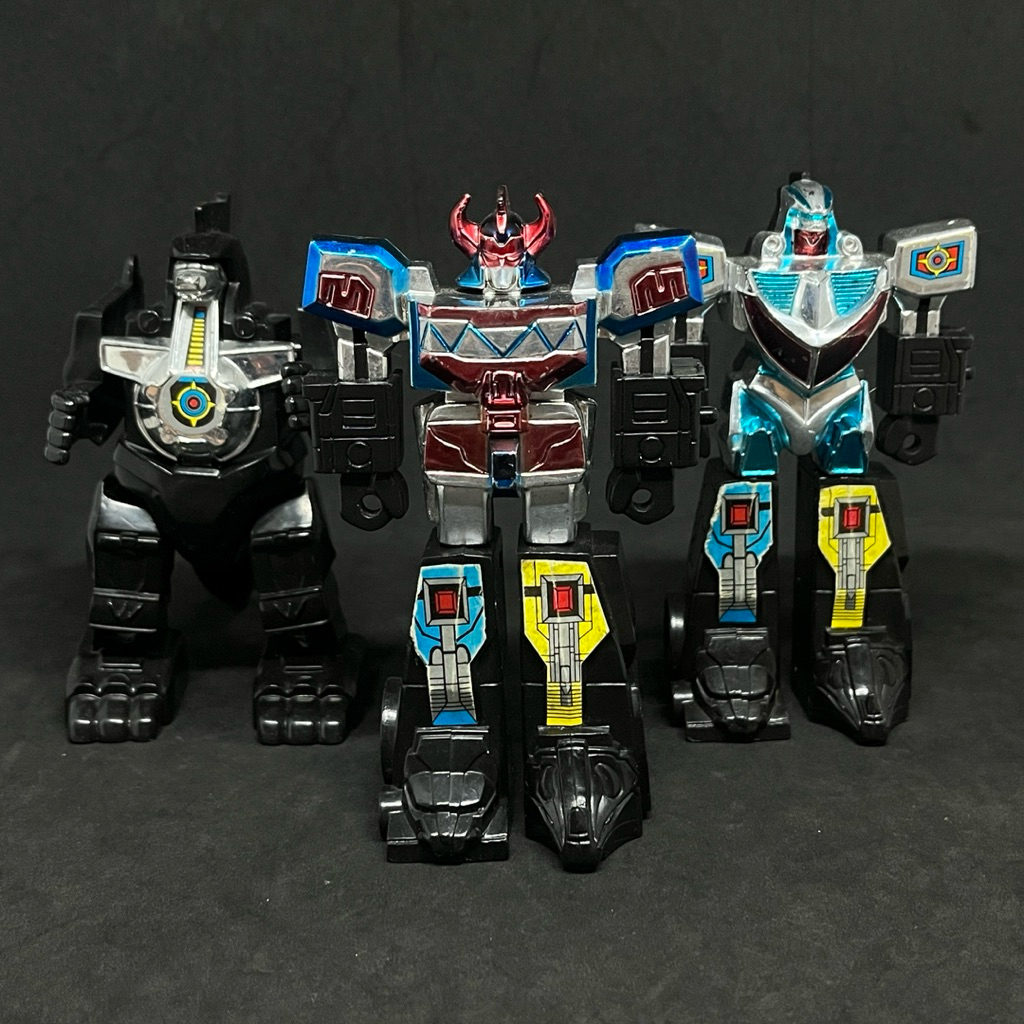 🔥หุ่นพลาสติกเก่า Sentai Robot ขบวนการ 5 สี พาวเวอร์เรนเจอร์ Power ...