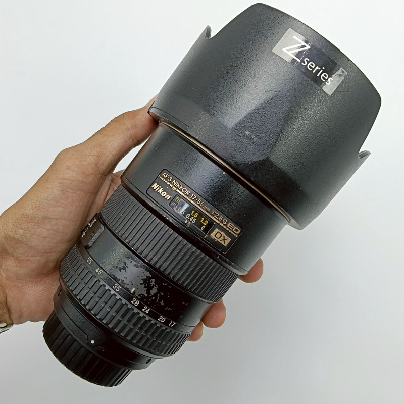 Pare-soleil Tulipe 77mm Pour Nikon 17-55mm F/2.8 | Compatible HB-31 | Protection Objectif, Anti-reflets