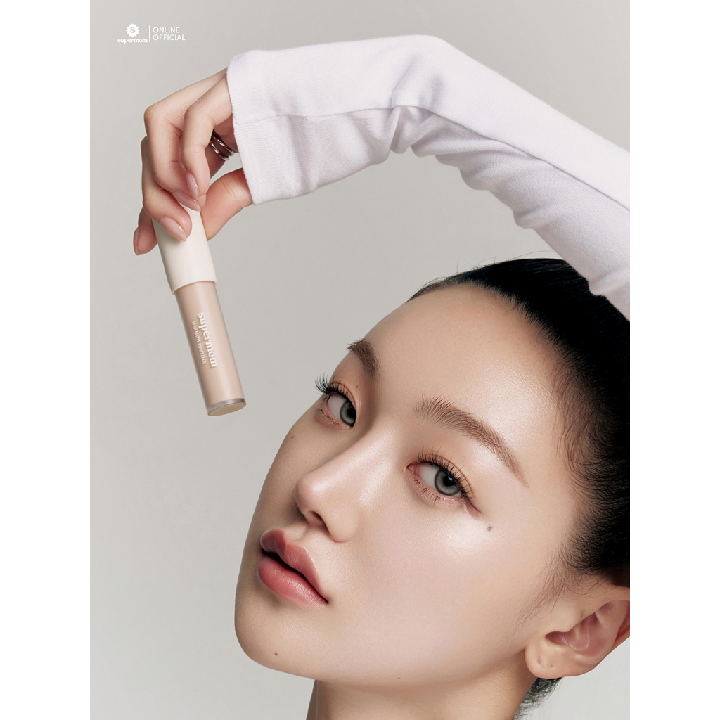 SUPERMOM l LUMI MATTE CONCEALER คอนซีลเลอร์ เนื้อแมตต์ ติดทน ปกปิดระดับสูง Made in korea Vegan