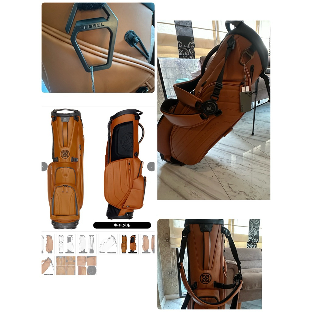 ถุงกอล์ฟ G/fore x Vessel ของแท้ป้ายห้อยญี่ปุ่น มีกล่อง | Shopee Thailand