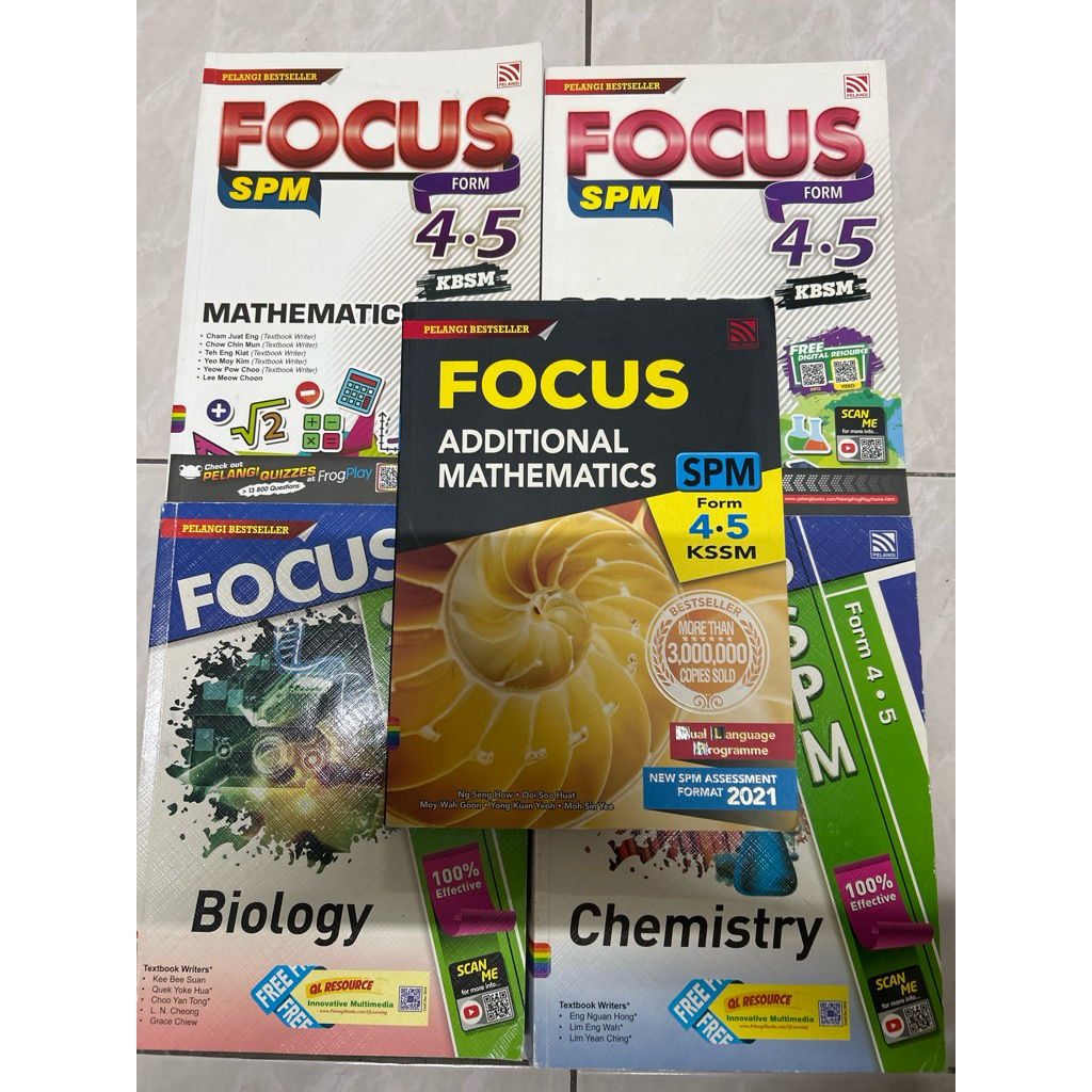 focus spm มือสองมีขีดเขียนเล็กน้อย | Shopee Thailand