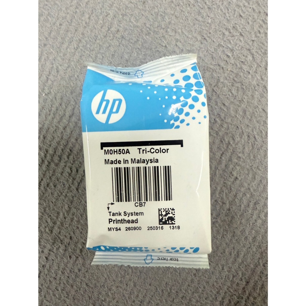 หัวพิมพ์สี HP M0H50A Tri Color สำหรับ Ink Tank 310,315,410,415,Smaet ...