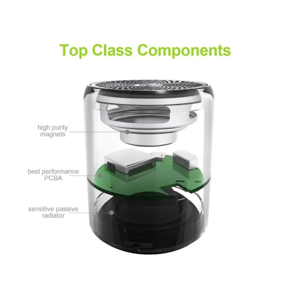 EWA A107 mini HiFi Bluetooth Speaker ลำโพงบลูทูธ รองรับ TWS เชื่อมต่อ 2 ...