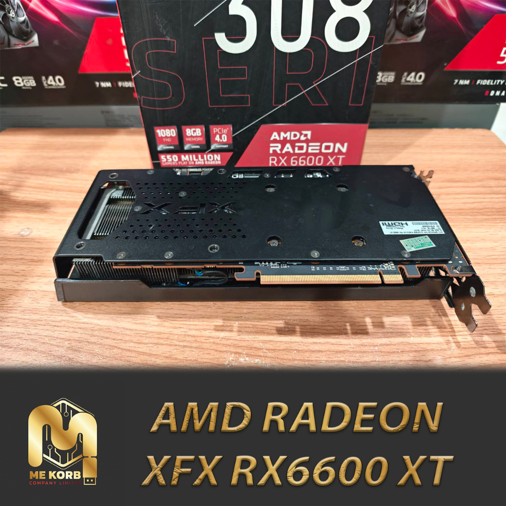 [พร้อมส่ง] XFX RX6600XT 8GB ครบกล่อง | Shopee Thailand