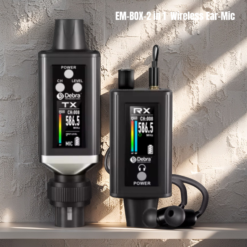 DEBRA PROFESSIONAL AUDIO EM-BOX-2 in 1 Series ( WHITE / BLACK ...
