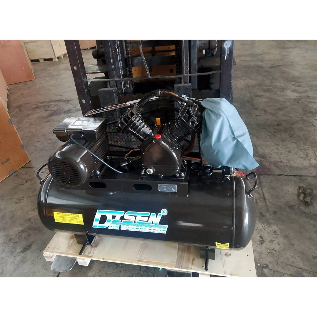 ปั๊มลมไดเซน DISEN 100ลิตร 3แรง 10บาร์ ไฟ220V | Shopee Thailand