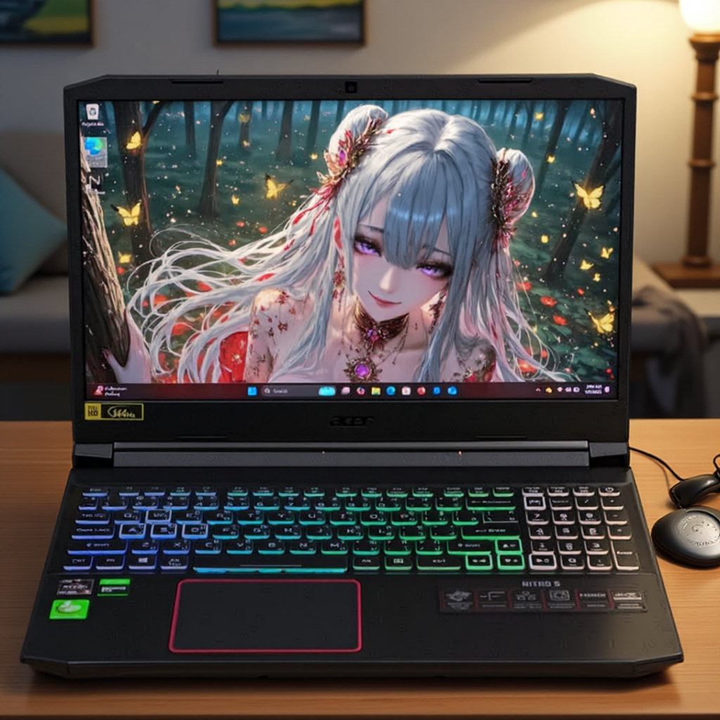 RAM16 ACER 144Hz GTX1650TI โน๊ตบุ๊คเกมมิ่ง notebook gaming GTA V FiveM ...