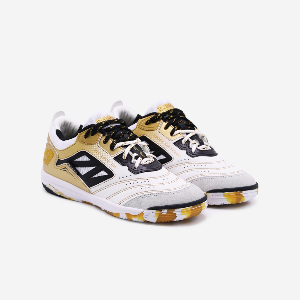  Breaker รุ่น Breaker CLASSIC GOLD (COBRA14) รองเท้าฟุตซอลเบรกเกอร์ สี Motiv 