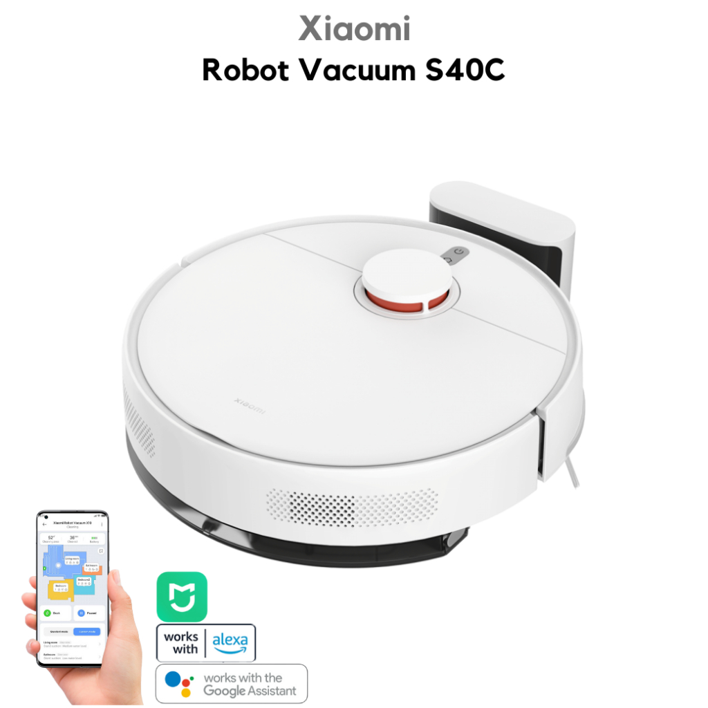 Xiaomi Robot Vacuum S40C หุ่นยนต์ดูดฝุ่น รับประกันศูนย์ไทย | Shopee ...
