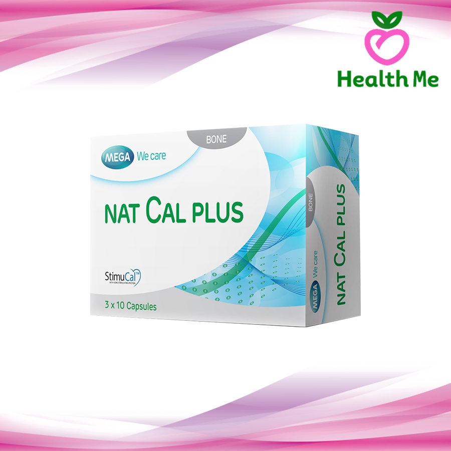 MEGA NAT CAL PLUS 3x10'CAP เมก้า แนท แคล พลัส 3x10 แคปซูล | Shopee Thailand