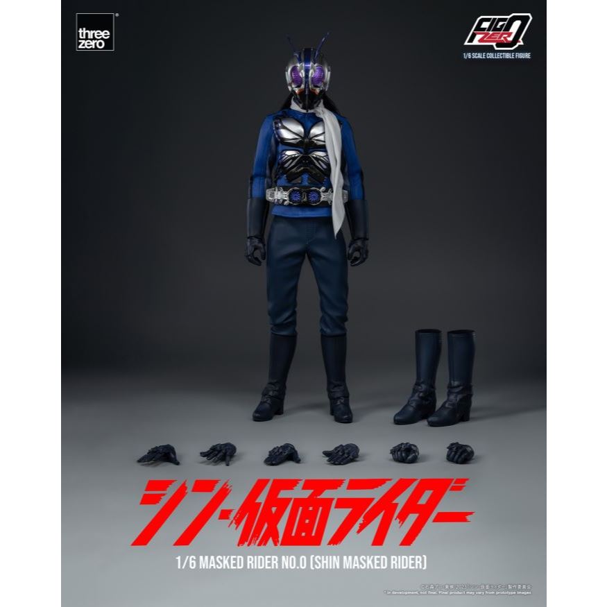 Threezero SHIN Kamen Rider FigZero 1/6 Kamen Rider 0 (SHIN MASKED RIDER ...