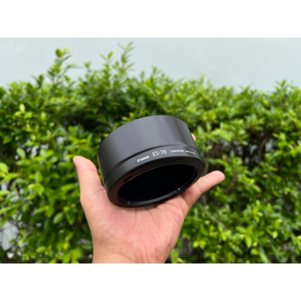 ES-78) ฮูดกล้อง Canon EF 50mm f/1.2L USM ภายในบุกำมะหยี | Shopee