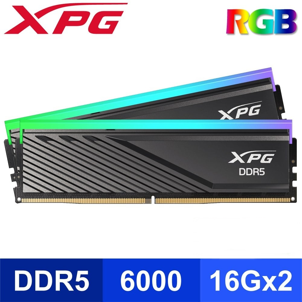 32GB (16GBX2) RAM DDR5(6000) ADATA XPG LANCER BLADE RGB