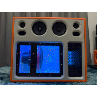 Loa DIY แบนพาส 1000 watt, đầu sup nam châm neodymium 8 inch, woofer đôi, trung 4 inch mạnh, pin bền 15000mAh