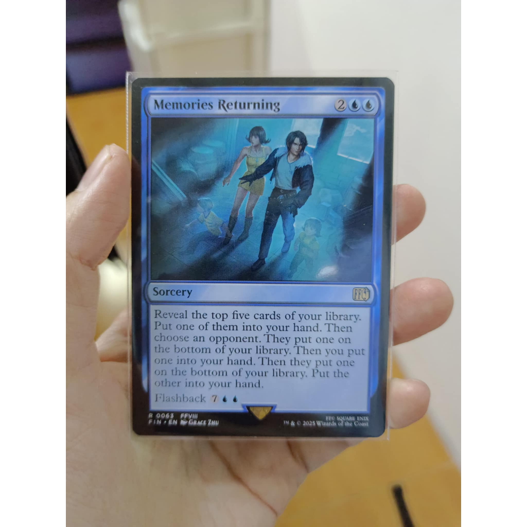 memories returning mtg final fantasy 2025 MAGIC THE GATHERING # R 0063 RAR  CTKollectables Then you put one into your hand MTG] Memories Returning Final Fantasy