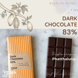 คราฟท์ช็อคโกแลต ดาร์คช็อคโกแลต 83% พัทลุง Craft Chocolate Dark Chocolate 83% Single origin Phatthalung photo