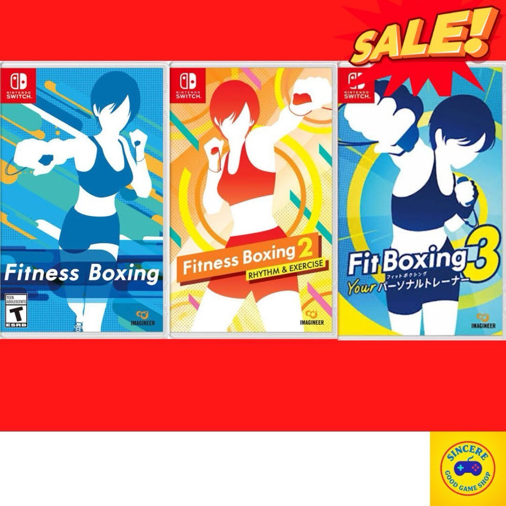 Fitness Boxing 1 / Fitness Boxing 2 / Fitness Boxing 3 Switch ( มือ1 ...