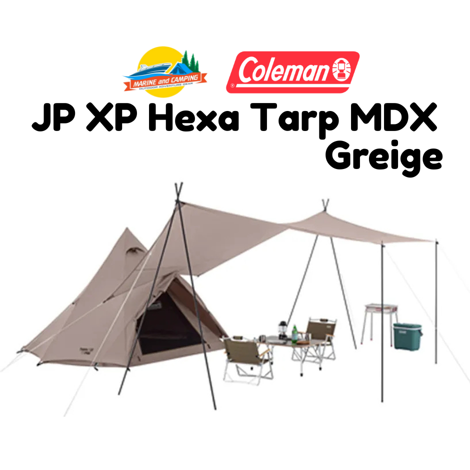 Coleman JP XP Hexa Tarp MDX / Greige สีใหม่ล่าสุด2025 | Shopee