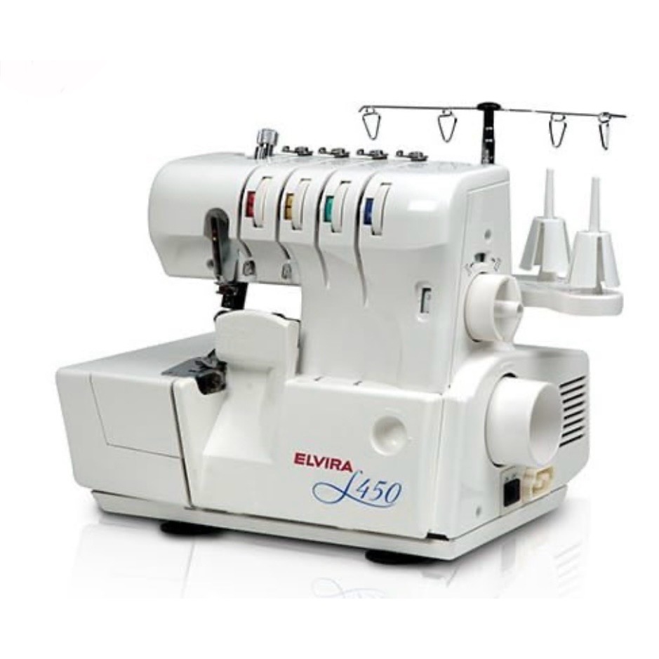 จักรโพ้ง Elvira L450 มือสอง Sewing Machine, จักรเย็บผ้า | Shopee Thailand