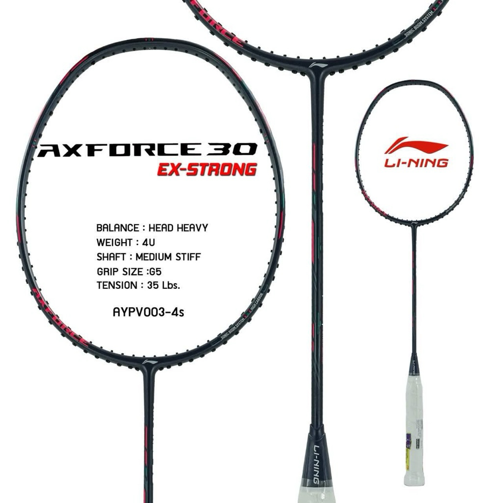 LI-NING ไม้แบดมินตัน รุ่น AXFORCE 30 | Shopee Thailand