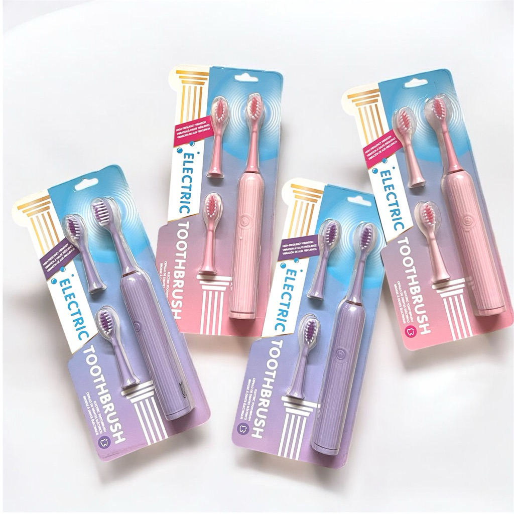 (SALE) Miniso Electric Toothbrush แปรงสีฟันไฟฟ้า แถมหัวแปรง 2 หัว ...