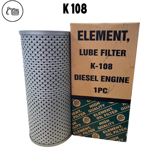 ไส้กรองโซล่า ไส้กรองน้ำมันเครื่อง CUMMINS (K) K108 Fuel Filter ST-13205 ...