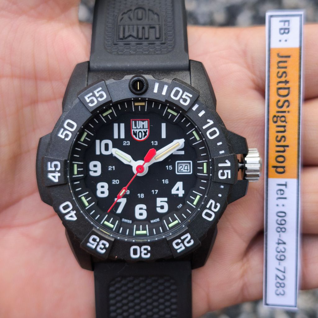 Luminox 3501.L มือ2 แท่งเขียว/ส้ม สภาพของใหม่ | Shopee Thailand