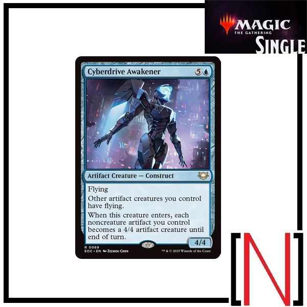 [MTG][Single][EOC] Cyberdrive Awakener ระดับ Rare [ภาษาอังกฤษ] | Shopee ...