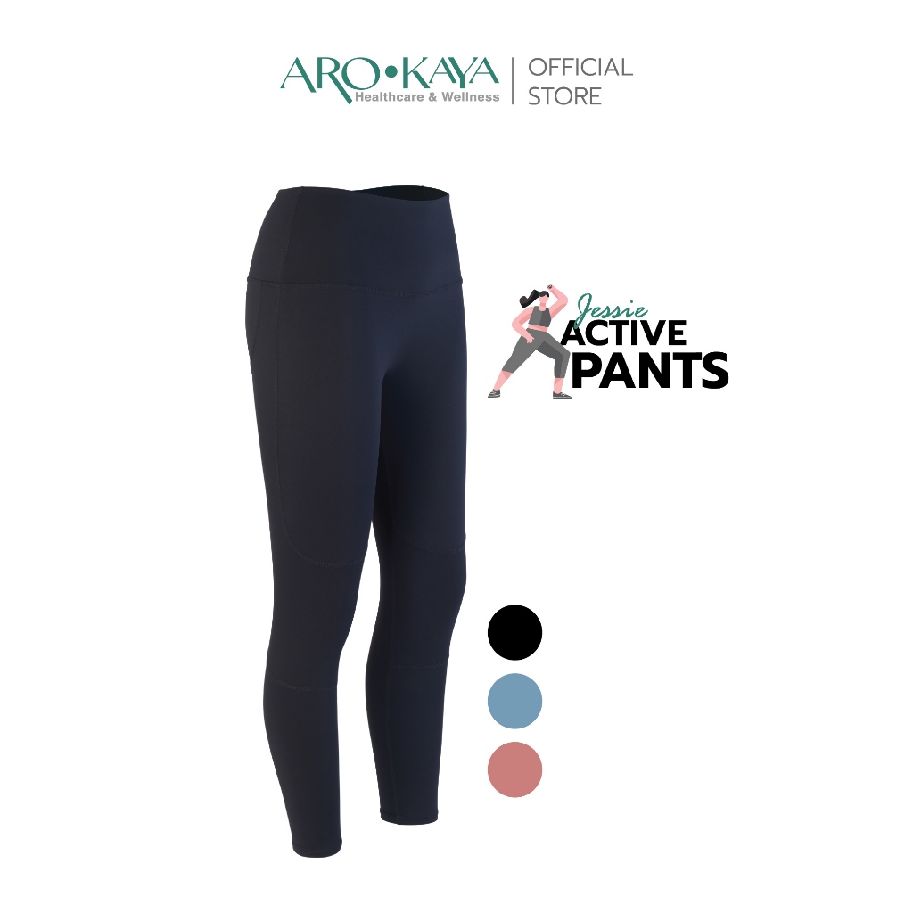Arokaya Sports Pants กางเกงออกกำลังกายขายาวเดินเส้น กางเกงกีฬา ยืดหยุ่น ...
