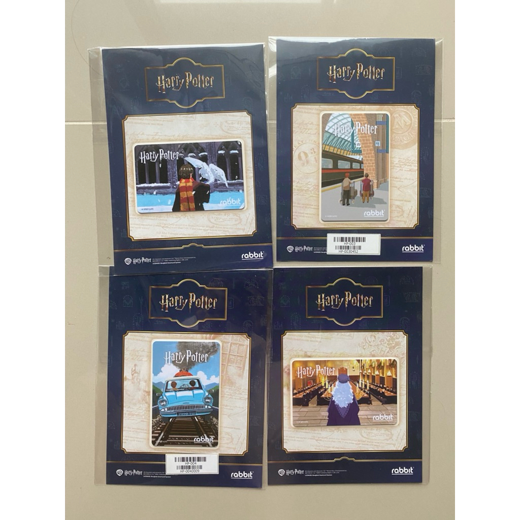 VDO พร้อมส่ง - บัตร แรบบิท Rabbit card harry potter บัตร BTS รถไฟฟฟ้า ...