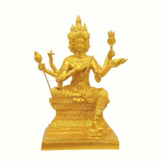 พระพรหม 4 หน้า เนื้อแร่เหล็กน้ำพี้วัตถุมงคลเสริมสิริมงคล การงาน การเงิน ความรัก ป้องกันภัย จากบ่อเหล็กน้ำพี้ จ.อุตรดิตถ์ photo