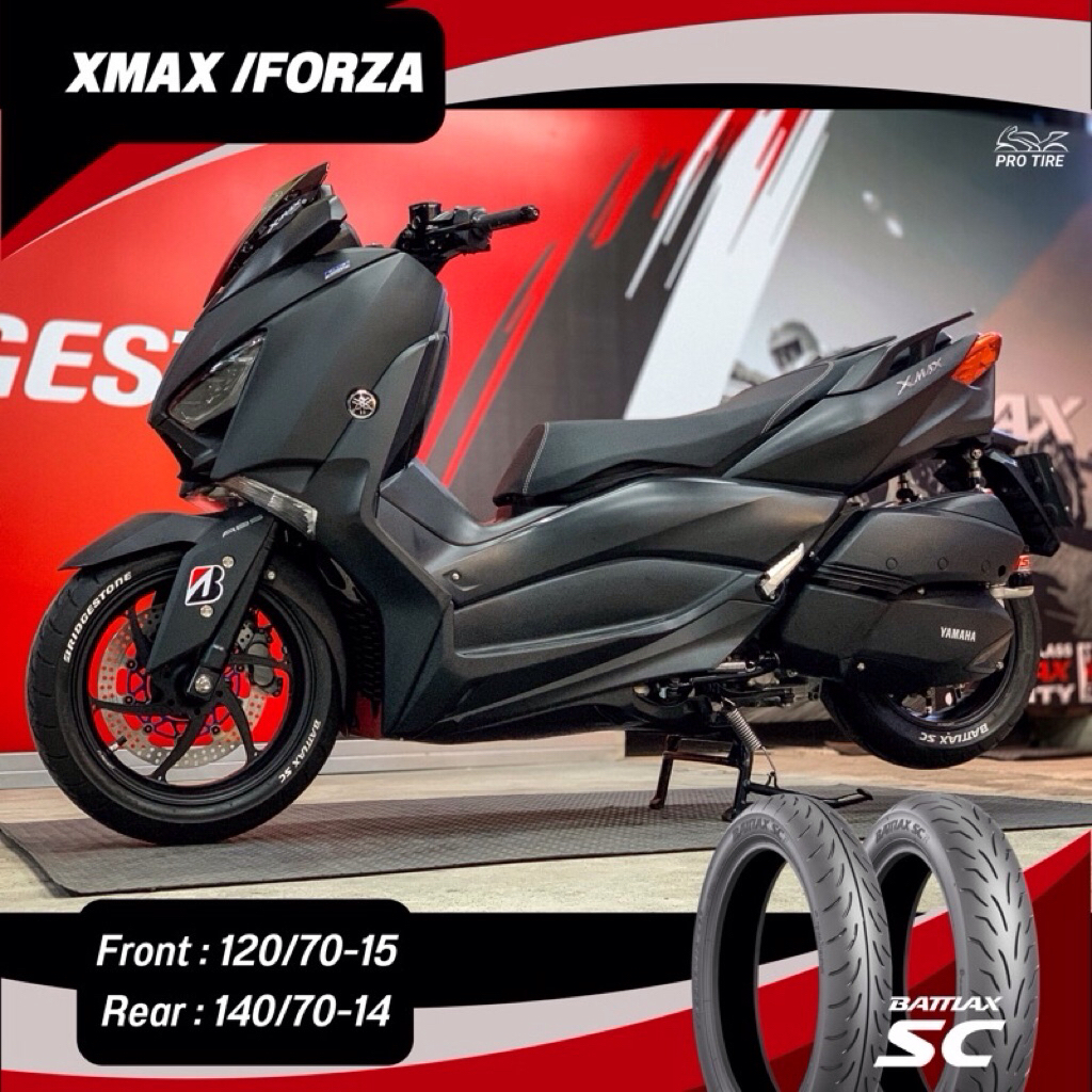 ยางปี26 BATTLAX SC BRIDGESTONE XMAX FORZA ADV350 ZONTES | Shopee Thailand