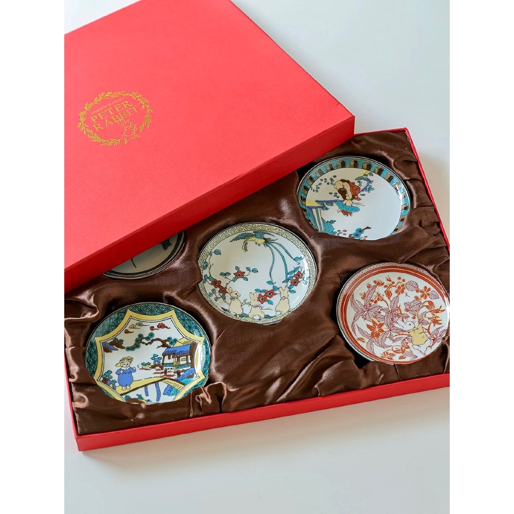 🐰 Peter Rabbit × Uemura Japan – Kutani Style Plate Limited Collector ...