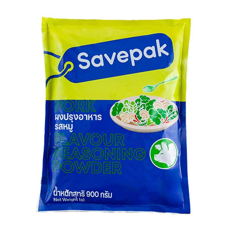 เซพแพ็ค ผงปรุงอาหาร รสหมู 900 กรัม / Savepak Seasoning Powder Pork ...