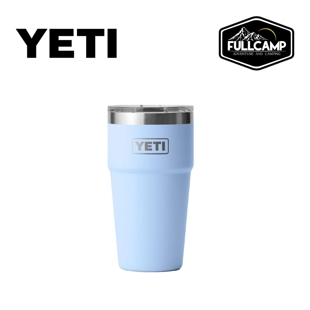 YETI Rambler 20oz Stackable Cup with Magslider Lid แก้วเก็บความเย็น ...