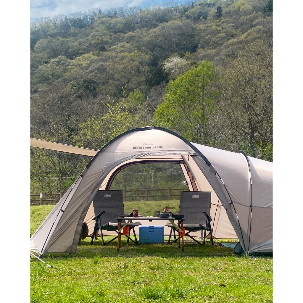 Coleman Roomy Front 2 Room tent #Greige New 2025 เต้นท์โคลแมนขนาด