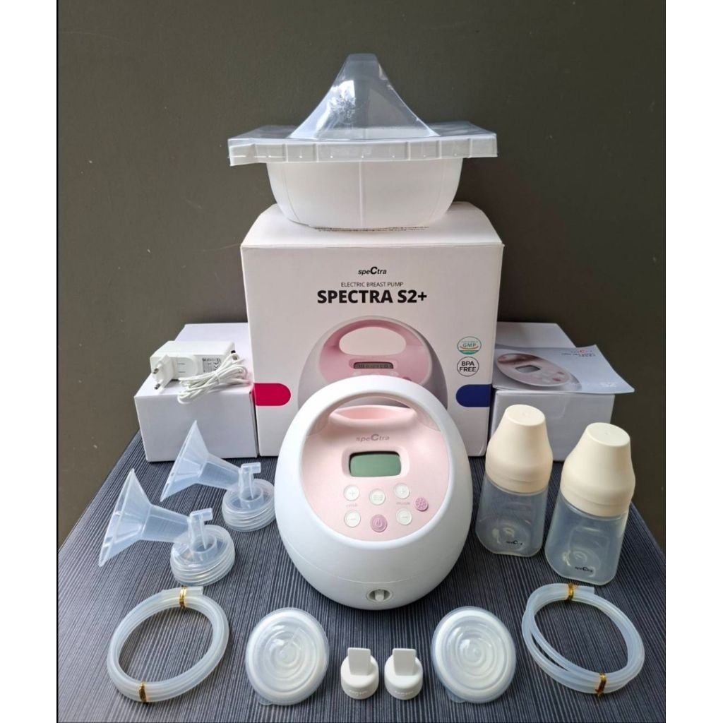 スペクトラ電動搾乳機 spectra 電動搾乳器 ピンク