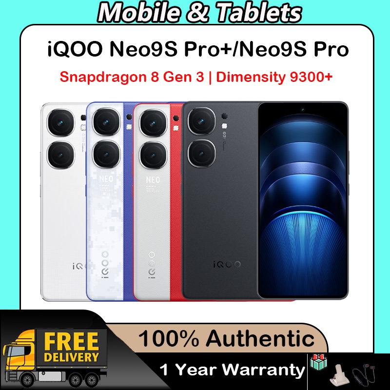 Vivo iQOO Neo9S Pro+ Snapdragon 8 Gen 3 iQOO Neo9S Pro