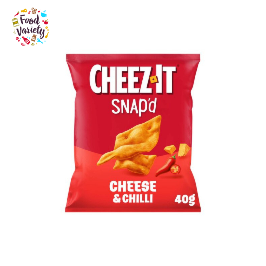 [BestBefore 15 Dec 2025] Cheez-It Snap'd Cheese & Chilli Baked Snacks ...