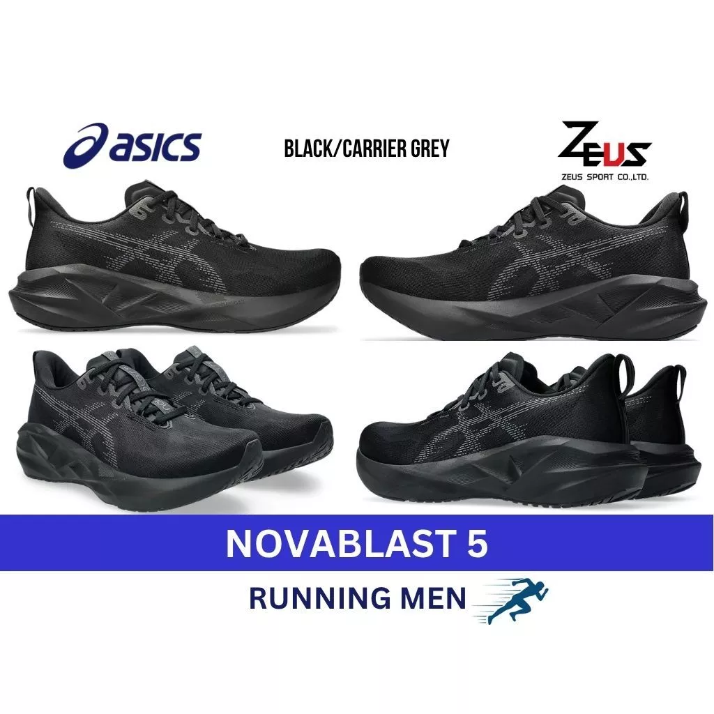 ASICS NOVABLAST 5 & 6 รองเท้าวิ่งผู้ชาย [RUNNING MEN] Daily Runner “นุ่ม เด้ง และตอบสนองดี” มากยิ่งขึ้น Easy Run thumbnail 7