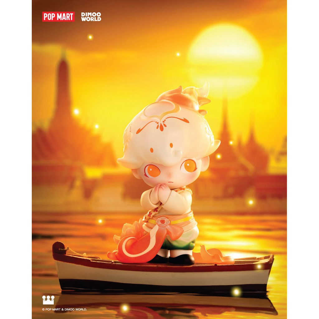 🇹🇭✨ Dimoo Flaming Lotus Thai Exclusive! “สวัสดี ณ แดนสยาม