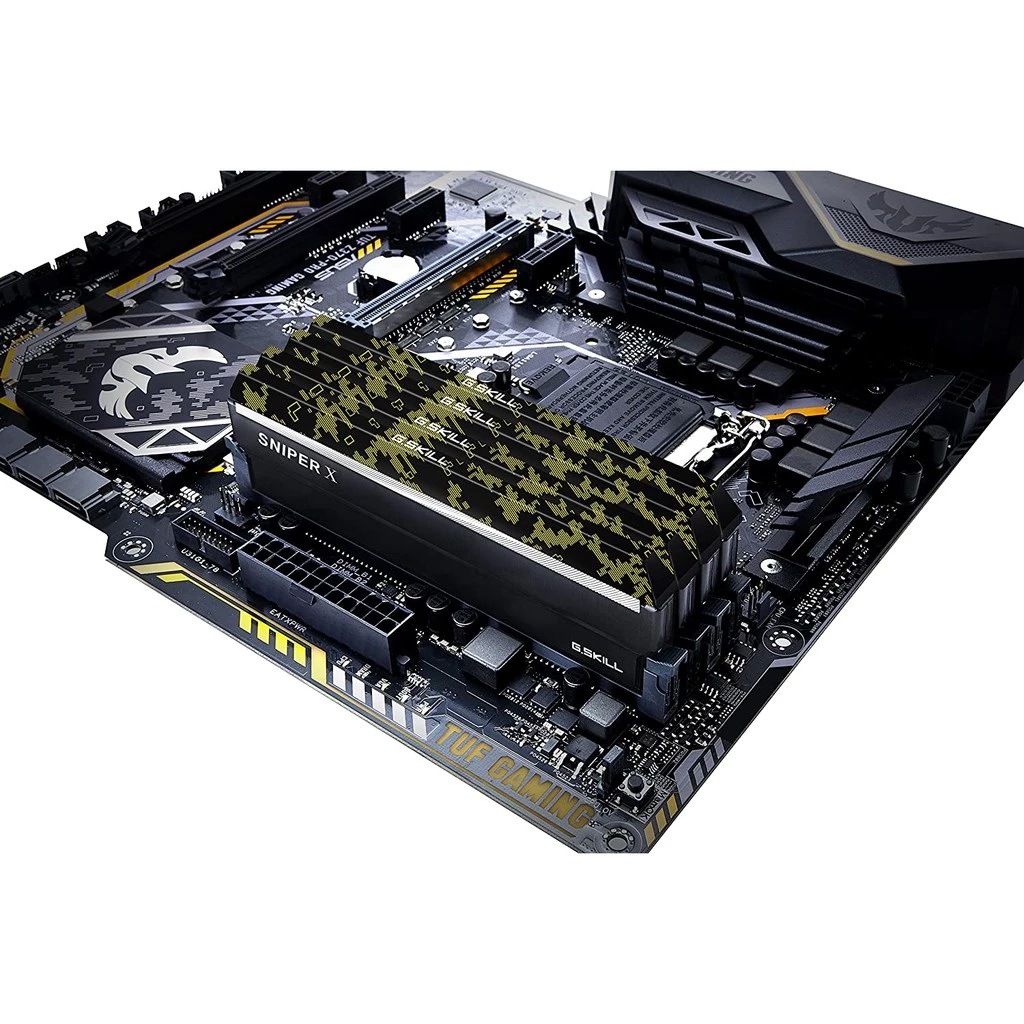 แรม RAM DDR4/3200 G.SKILL SNIPER X (8GBx2) 16GB BUS3200 ประกัน LT