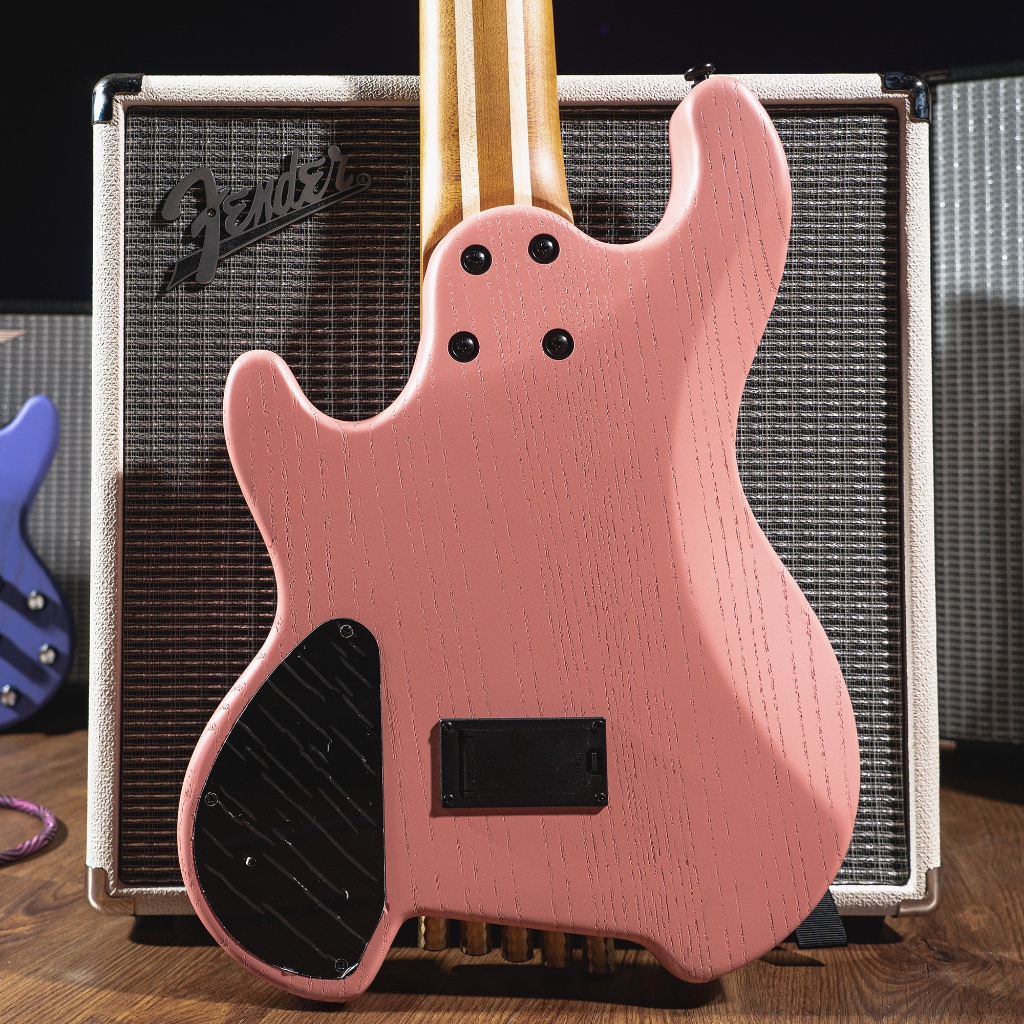 Gusta Dexter 5 String Bass เบสไฟฟ้า 5 สาย Headless Bass เบสทรงหัวตัด ...