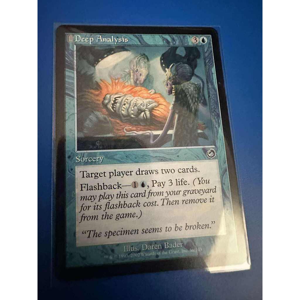 Deep Analysis สภาพ EX การ์ด Magic The Gathering ของแท้ จากชุด Torment ...