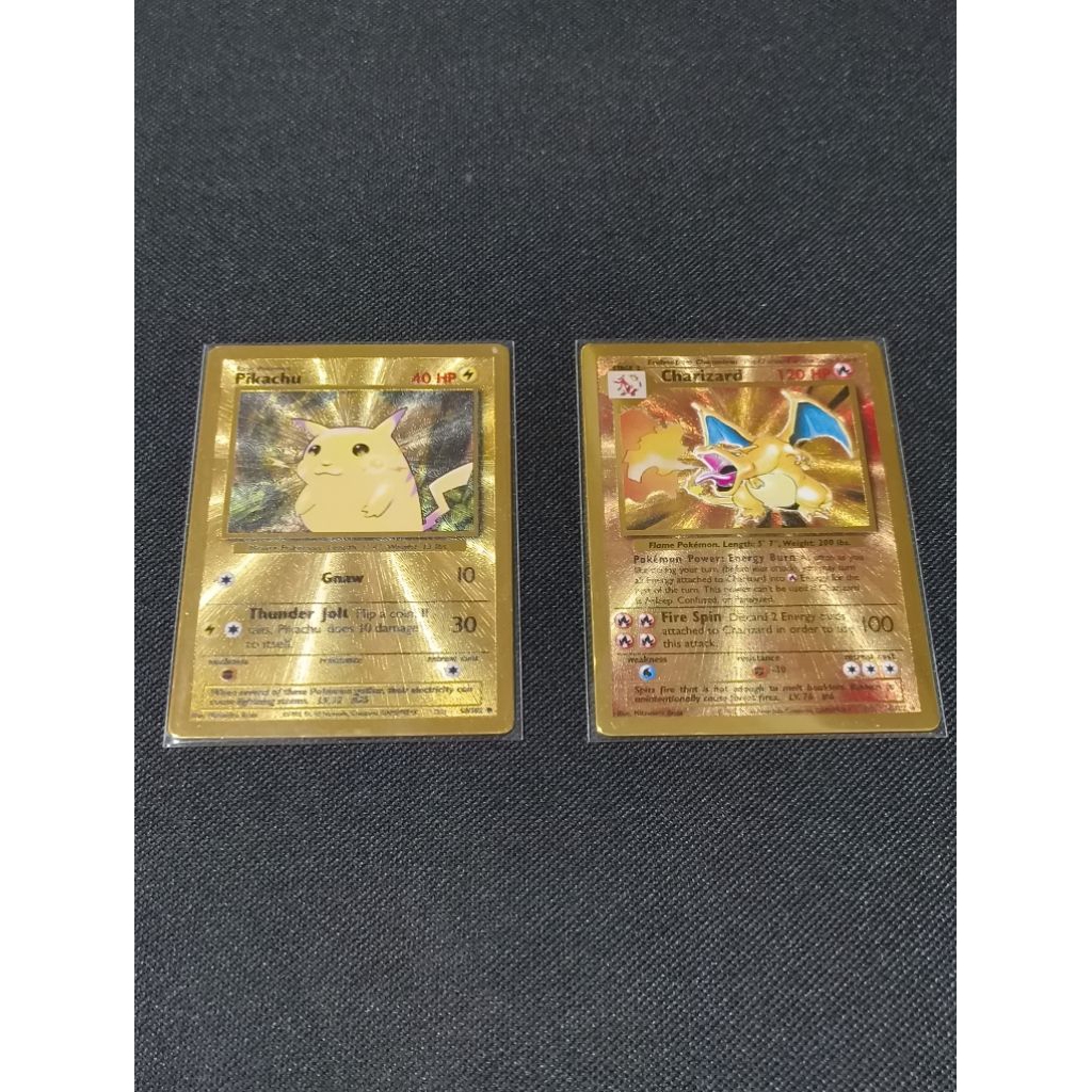 2021 CHARIZARD & PKACHU CELEBRATIONS ULTRA PREMIUM COLLECTION METAL ...