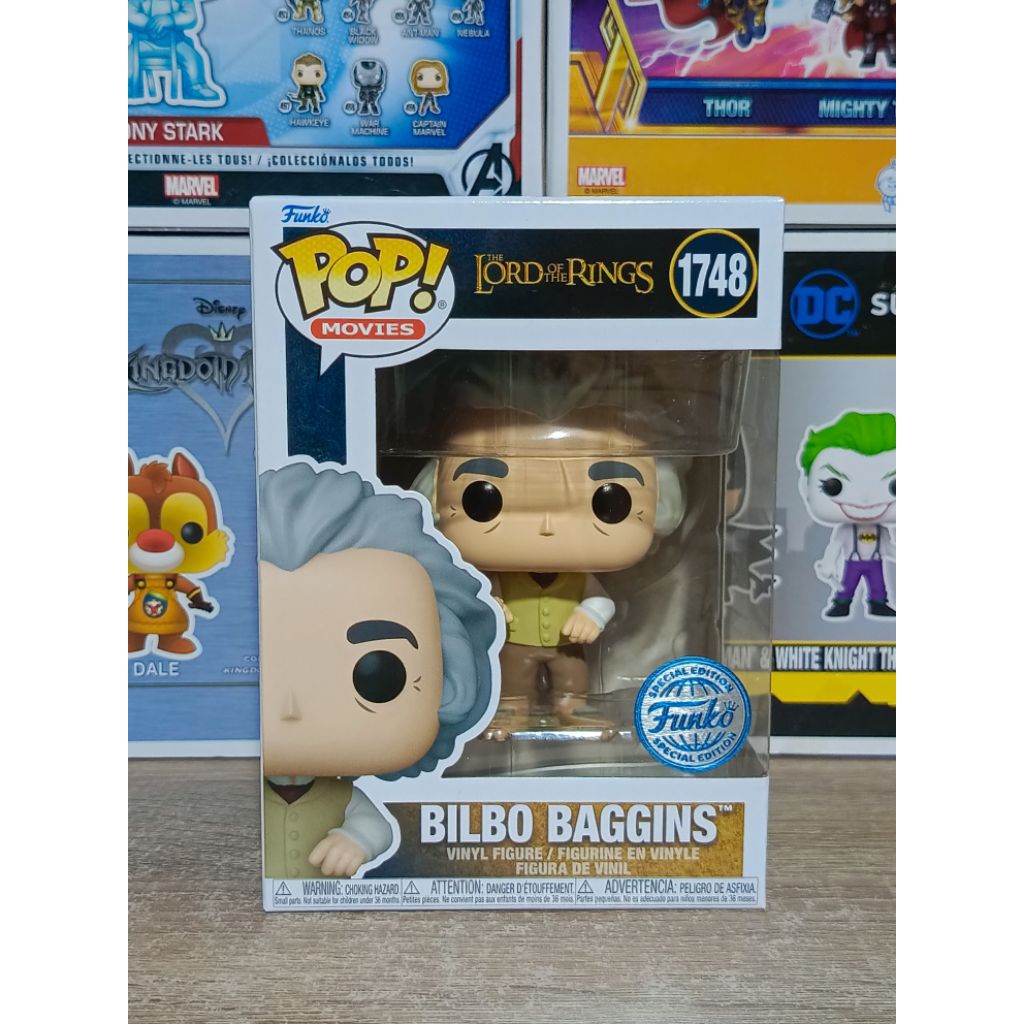 Funko Pop Le Seigneur Des Anneaux - Bilbo Baggins N°1748 - Funko Exclusive - La Geekerie