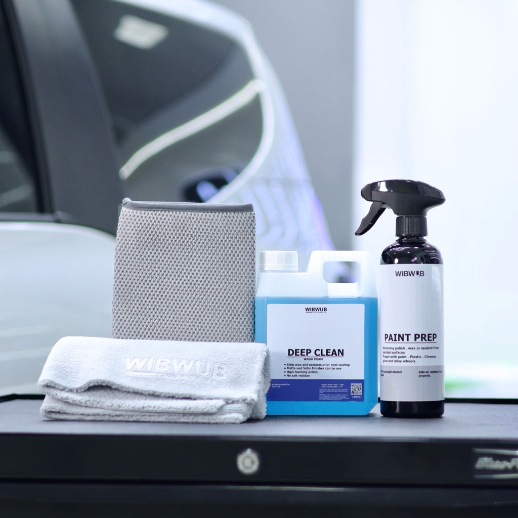 เซทเตรียมพื้นผิวรถยนต์ก่อนการเคลือบสี (Clean & Prep Set) | Shopee Thailand