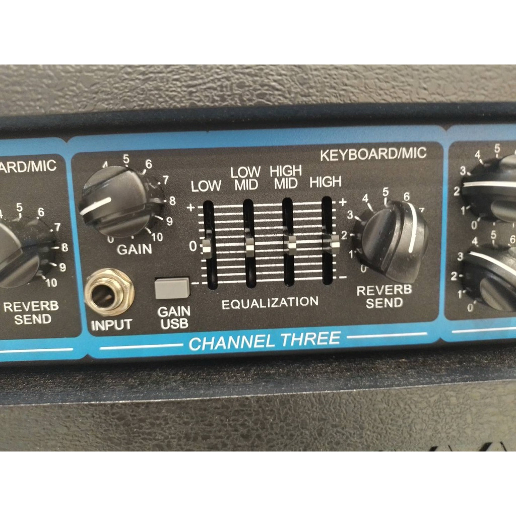 แอมป์คีย์บอร์ด Evp Audio KB300 ดอกลำโพงขนาด 15“ Keyboard Amplifier สเปค ...